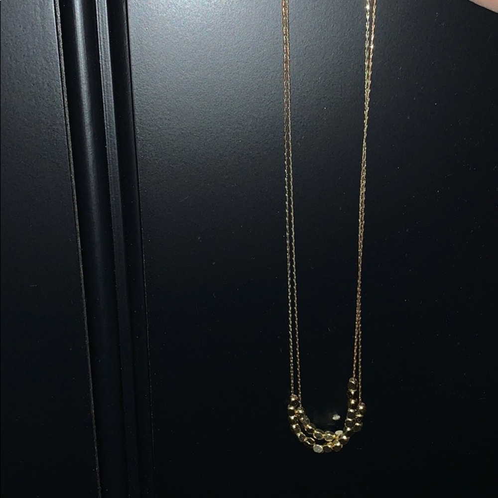 Gold necklace